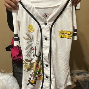 Women’s Jerry with looney toon logo in black and red color